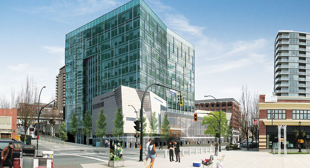 Anvil Centre, New Westminster, Architecture